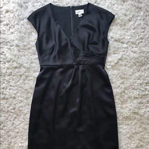 J. Crew Black Cap-Sleeve Cocktail Dress size 8